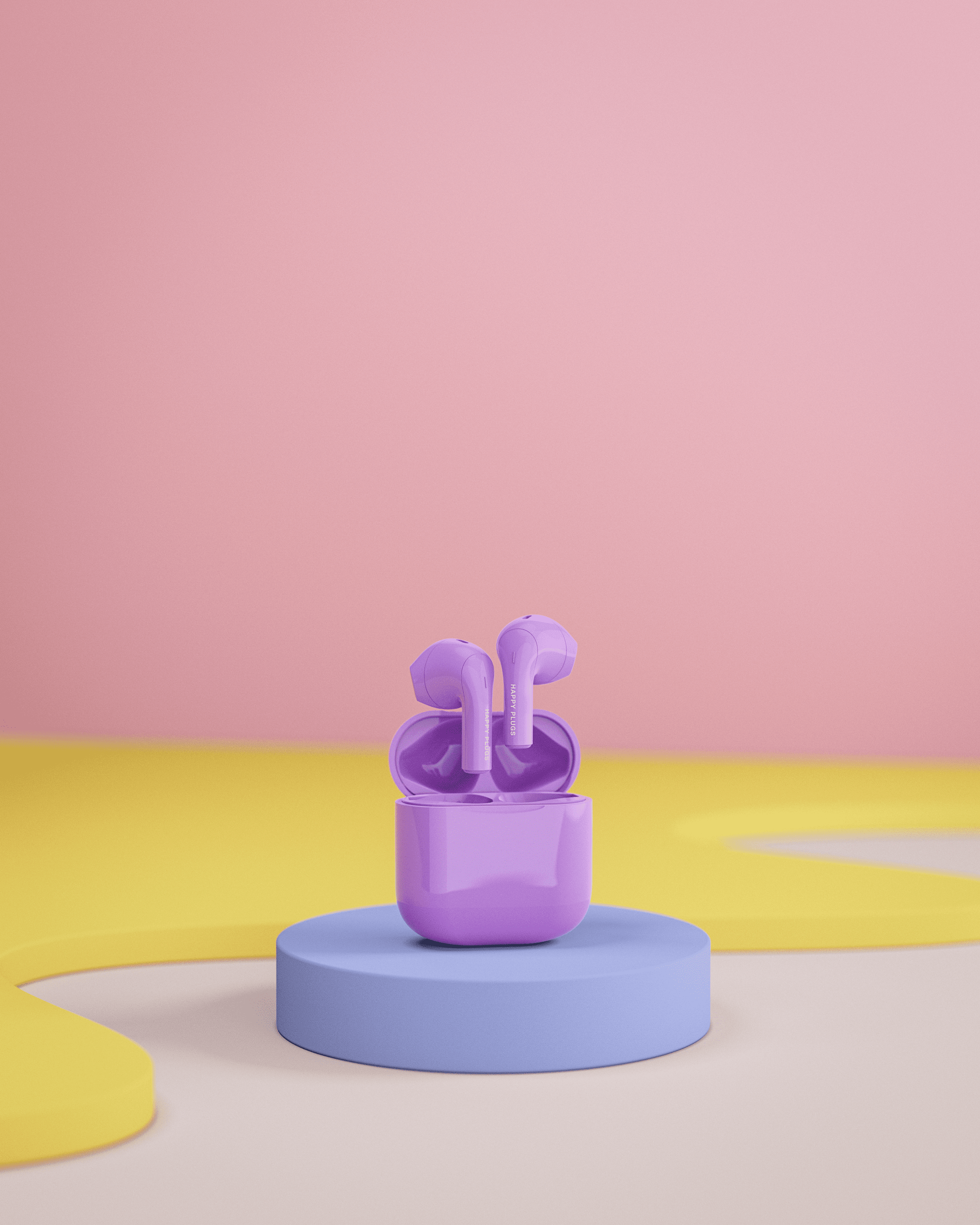 Happy Plugs Joy True Wireless - Purple 01
