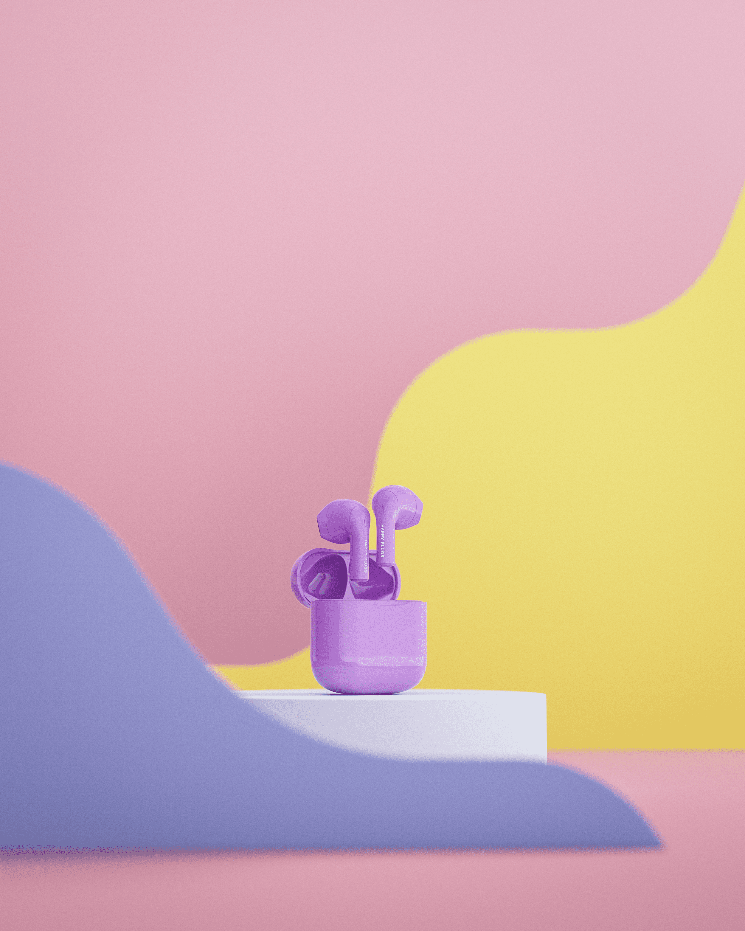 Happy Plugs Joy True Wireless - Purple 05